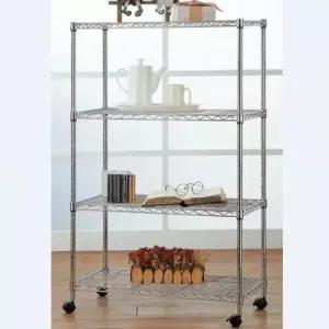 [생활] 메탈랙선반 900 4단 리빙나이스 행거대 정리렉 진열함 신발장