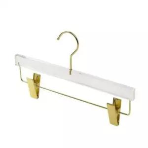 [생활] 브라이트룸 아크릴 집게바지걸이 투명 바지걸이 옷걸
