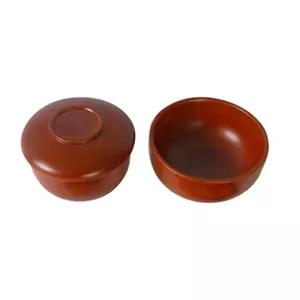 (우성공예) 물푸레 원목제기 공기+국그릇 3p 세트