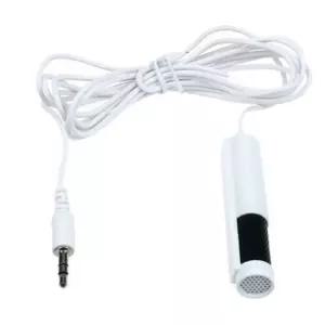 소형 스틱 콘덴서마이크 AUX 3.5mm 화이트 핀마이크