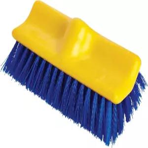 러버메이드 상업용 제품 욕실/목욕조/샤워기/차고/파티오/타일 바닥 청소용 10인치 블루 실내/외 스크럽