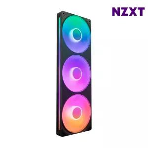 NZXT 케이스쿨러 시스템 냉각 F360 RGB CORE 싱글프레임 블랙