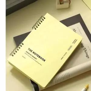 [문구/오피스] 모눈필기 스프링노트 A5 규칙적인 문서 필기 공책 필기용 노트