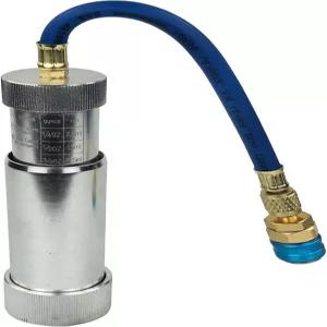 R-134a 스냅 퀵 커플러 1/4 SAE 핸드 턴이 장착된 와이즈픽 A/C AC 오일 및 염료 인젝터