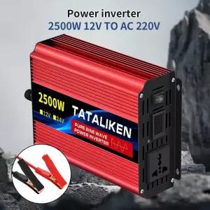 차량용인버터 사인파 전력 인버터 12V 220V 50Hz 1000W-4500W 광범위 LCD 디스플레이 쿨링 팬