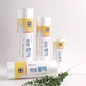 롤백 주방 비닐팩 일회용 위생 봉투 500매