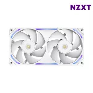 NZXT PC 냉각 쿨링팬 저소음 쿨러 게임 F240X 화이트 일체형