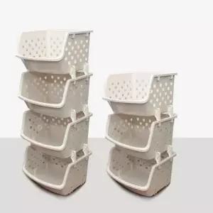 틈새 정리함 수납장 조립식 플라스틱 리빙박스