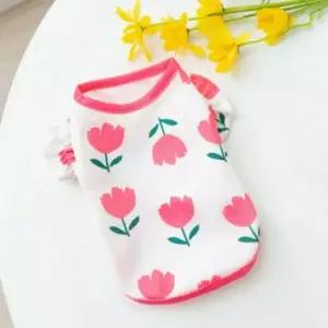 강아지 티셔츠 쿨티 여름 외출복 강아지 의류