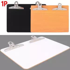 [제이커머스]가로형 클립 보드 서류 용지 책상정리 이면지 활용 판 빌지꽂이 클립보드 빌지판 서류철
