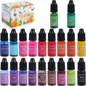 블레스탈리도 20 선명한 색상의 캔들 염료 - 대두 왁스용 고농축 액체 착색제