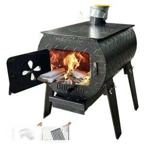 거꾸로타는 건설현장 주물 화목난로 캠핑 불멍 화목