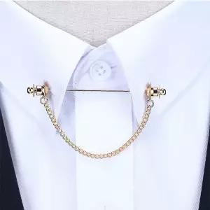 카라 클립 핀 넥타이핀 바 브로치 링스 정장 커프스 남자 셔츠 체인