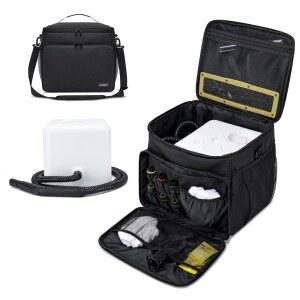 듀프레이 깔끔하고 깔끔한 플러스 스팀 청소기와 호환되는 CYUREAY 스팀 청소기 보관 가방, 스팀 청소기 액세서리 포켓이 있는 휴대용 케이스, 가정용 청소 용품 정리함