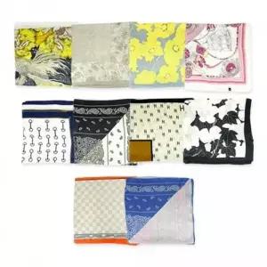 데일리 심플 스카프 70x70cm 머플러 목도리 손수건