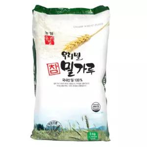 농협 우리밀 참밀가루 3kg