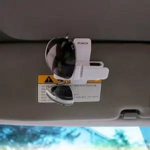 [제이커머스]자동차 용품 차량 소품 선글라스 수납 거치대 클립 선글라스클립 썬글라스차량클립 차량썬글라