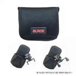 UST BLACK 네오프랜 베이트릴 파우치 릴 가드 커버 케이스 M 블랙
