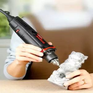 나무 조각기 전동 그라인더 핵조각 목공 핸드 전기 연삭 소형 옥 광택 범용 정교한 작품