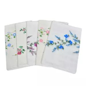 직사각형 이중 가제 나염 수건/손수건/신생아/거즈/가재/긴손수건/순면/타월/아기/무형광/유아용/세트/