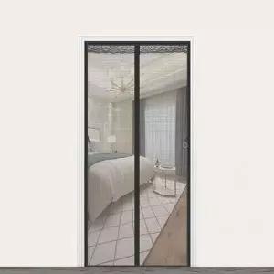 현관문 방충망 자석 모기장 벌레 방문 설치형