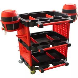 세차 트롤리 이동식 도구 정리 선반 다기능 다이 공구함