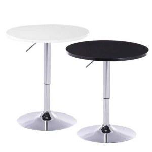 원형 탁자 리프팅 카페 테이블 높이조절 둥근 하이 바테이블