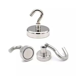 [이지커머스]고리자석 48파이 네오디움 강력 후크자석 네오디움자석 대형자석 강력자석