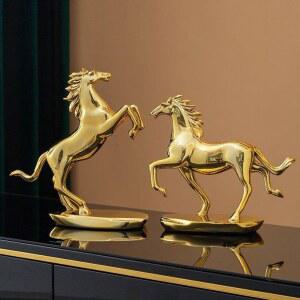 인테리어 말 조각상 빈티지 조각품 말장식품 행운 선물