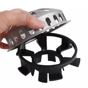 [이지커머스]건물 빌딩 옥상 배수관 막이 덮개 거름망 선택 50파이 옥상트랩 옥상배수 옥상배수덮개 옥상배