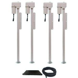 트럭캠퍼 전동 아웃트리거 텅잭 전기 캠핑 지지대 수동 캠핑카