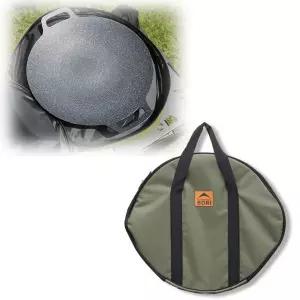 캠핑 대형 그리들가방 무쇠 주물 원형 고기판 불판 후라이팬 수납