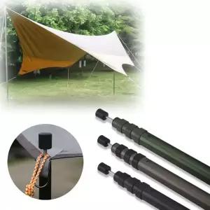 듀랄루민 타프 폴대 헥사 렉타 슬라이드폴 캠핑 피크닉 해변 야외