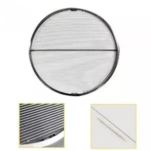 숯불용 원형 스테인리스 그릴망 캠핑 바베큐 야외용 철망 석쇠