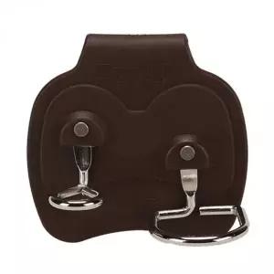 작업벨트 공구걸이 가죽 2구 홀더 망치걸이 파우치