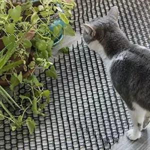 침입방지 야생동물 퇴치망 12p세트(15x20cm) (블랙)보호 식물 원예 나무 꽃보호 고양이 강아지 예소품