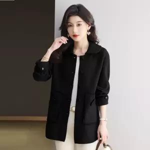 미니코코네 여사친 하프 롱 니트 모직 춘추 겨울 가디건 카디건 아우터 코트 DOS3