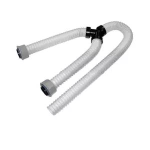 [퍼니메이커]씽크대 배수구 호스 Y자형 트랩 싱크대 배관 자바라 세탁기 배수