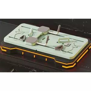 퓨어브리즈 4in1 홈트레이닝 접이식 다기능 슬라이드 보드 홈트용 슬라이드