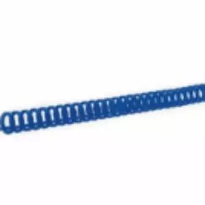 [문구] 제본용 스프링링 12mm 20개입 플라스틱 제본 고리 파란색 노트