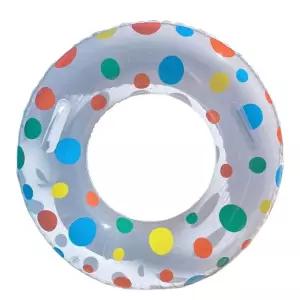 투명 청소년 꽃 감성 보라꽃 데이지 물놀이 성인용 예쁜 튜브