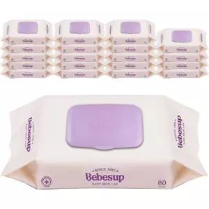 베베숲 트러스트 캡형 물티슈 80매x 20개입