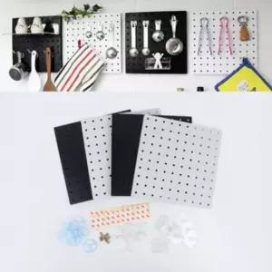 [생활] 페그보 아크릴 타공판 소품 수납 걸이 거치 보드 세트