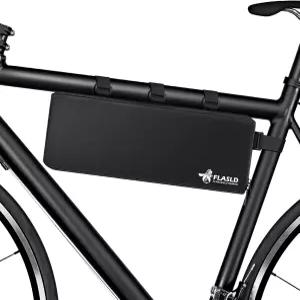 FLASLD 방화 전기 스쿠터 배터리 걸이 가방 15.3 x 5.9 4인치 자전거 안장 보관용