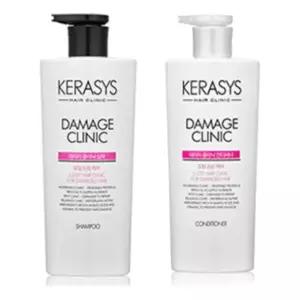 [퍼니메이커]케라시스 데미지 clinic 샴푸 + 컨디셔너 각 600ml 애경케라시스 kerasys 케라시스데미지데미