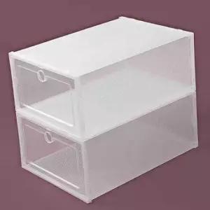 [생활] 신발정리함 신발수납박스 신발보관용품 투명보관함