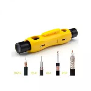 와이어 스트리퍼 케이블 커터 피복 탈피기 수동 공구