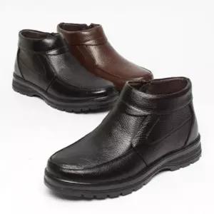 남성 방한 부츠 가죽 털 389