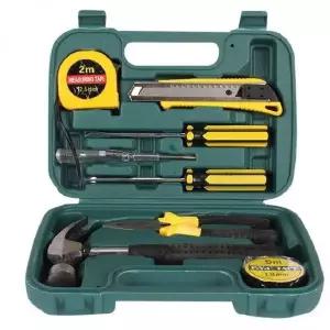 공구세트 9종 드라이버 망치 줄자 가정용 도구 모음