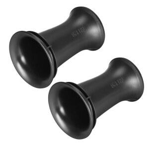 uxcell 2Pcs 44mm x 66mm 스피커 포트 튜브 서브우퍼 베이스 리플렉스 우퍼 박스 통풍구